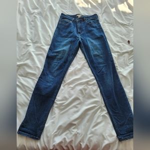 High waist skinny jeans (size 6)